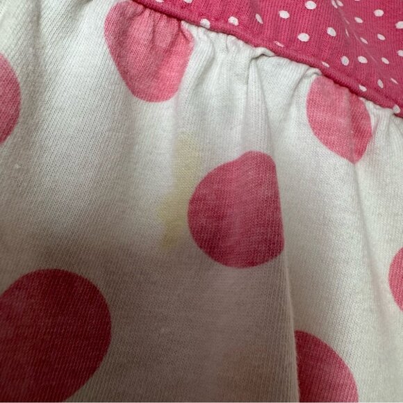 Vanessa dress secret garden polka dot dotted pink white sparkly silver writing - Picture 11 of 12